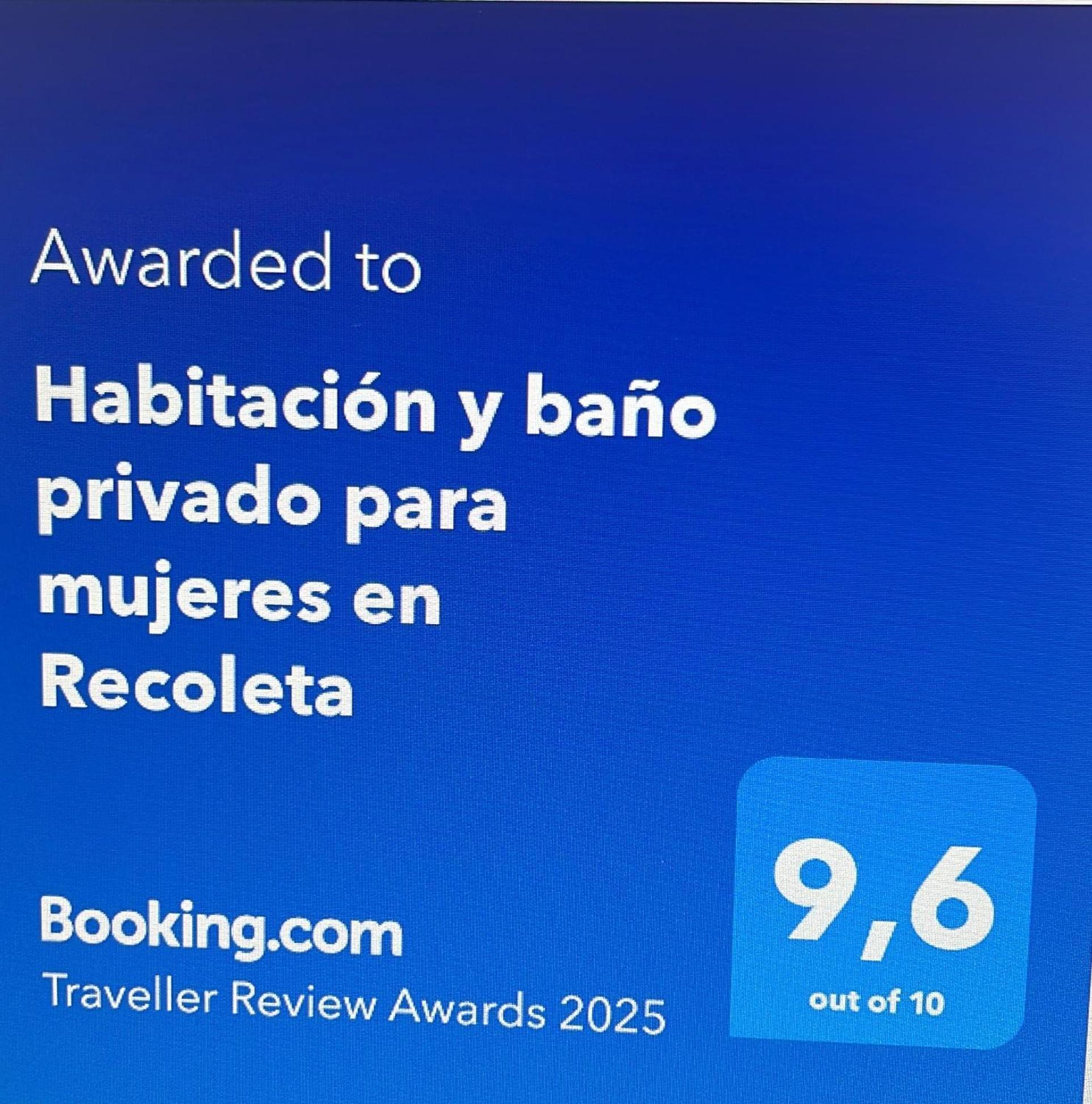 Y Bano Privado Mujeres En Recoleta